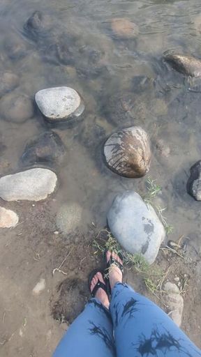Playing in the water 🌊 💦