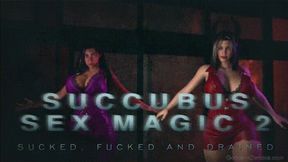 Succubus Sex Magic part 2- Sucked, Fucked and Drained 4K