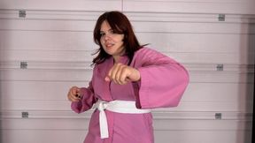 AURORA EARNS HER YELLOW BELT