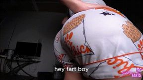 Lazy Pajama Farts - Deep Ass Spreading & Pulsing Hole Winks