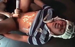 Hand sex of pure rugby boy @part