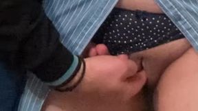 Stranger's Dirty Fantasy - Stranger Rubbing Pussy and Panties on Crowded Subway