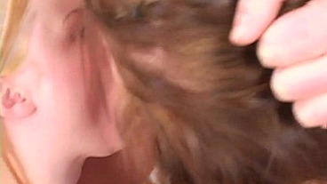 Desperate Amateurs Tatiana Kush and Shayla Jean double blowjob