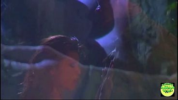 Asian brunette sucks cock and gags on his big load