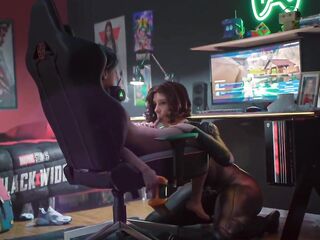 Your huge dream come true: meeting Black Widow