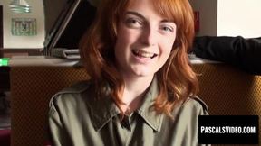 Young Lola Gatsby rides big cock and gets jizz in mouth