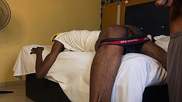 DL Twink hairy hole fucked (2)
