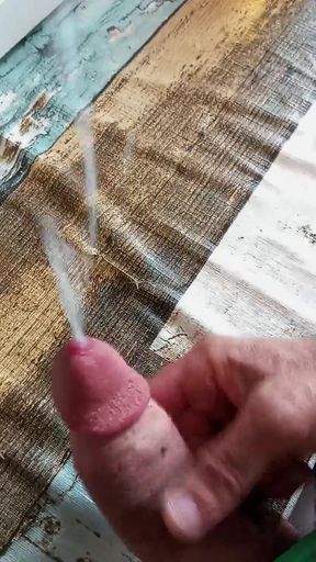 Huge and Wide Cock Cumming and Ass Fucked