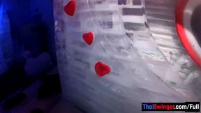 Footjob from his real big ass Thai amateur girlfriend and more