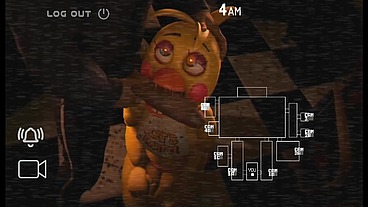 Fun Night At Freddy's [ FNAF Parody Hentai Game PornPlay ] Ep.2 security guard having a threesome with Chica and Roxxane
