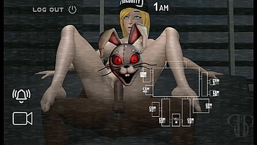 Fun Night At Freddy's [ FNAF Parody Hentai Game PornPlay ] Ep.2 security guard having a threesome with Chica and Roxxane
