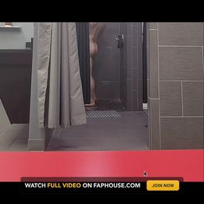 Got Caught in the Gym Shower and Locker Room