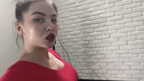 26r Princess Rebecca Then I'll spit in your face, you'll lick my smelly socks