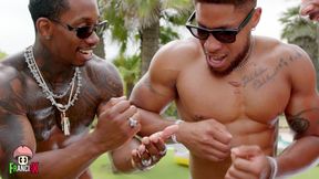Sienna Day Crazy Interracial Double Penetration Gangbang with Pisses