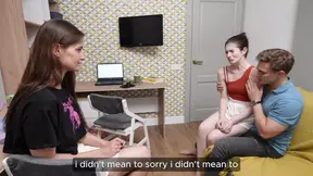 Horny Household (Part 2):Cooking Up Trouble. Stepdaughter's Seductive Game with Her Stepfather