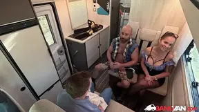 Jennifer Mendez, the voluptuous RV driver caught peeing by a real muscled