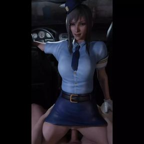 Cop Aranea Enjoying A Hard Fucking