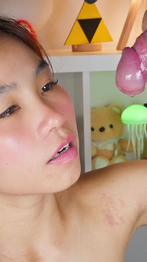 Nonstop Precum Before Facial