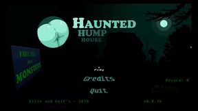 Horny Futa Monster Girl Chases Cum in Haunted Hump House Hentai Game