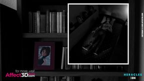 Cass Sucks A Futanari Cock And Gets Fucked In Her Mature Trimmed Pussy