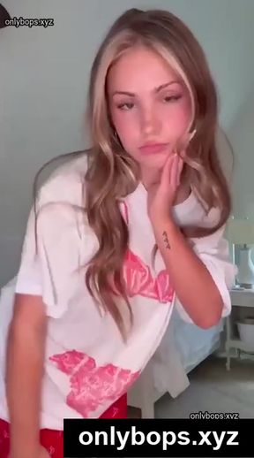Famous teen celeb shows off her OnlyFans content on TikTok