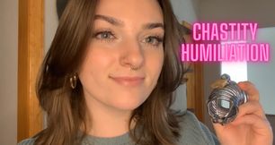Chastity Humiliation - Caged Goddess Verbal Humiliation Orgasm Control Denial