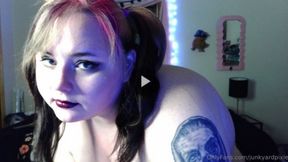 bbw milf dancing naked to "fill the void"