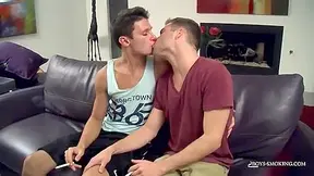 Damon & Dustin Smoke Suck - Damon & Dustin Smoke Suck