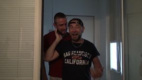Jess fucked bareback by Hurricane straight boy curious in Paris