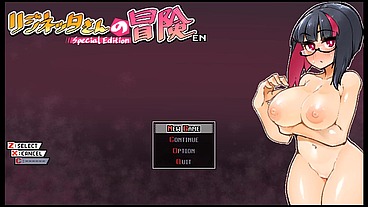 Rignetta's Adventure [ Monsters Hentai Game PornPlay ] Ep.1 Cute robot girl gangbang with by every holes