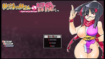 Rignetta's Adventure [ Monsters Hentai Game PornPlay ] Ep.1 Cute robot girl gangbang with by every holes