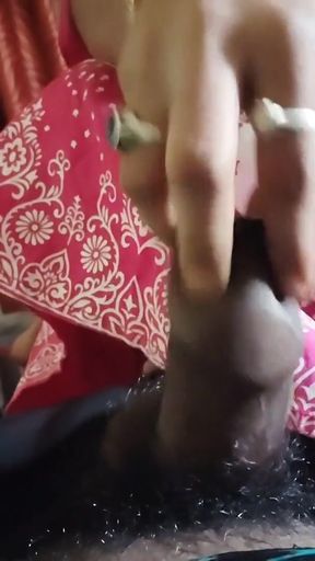 Wife &amp; husband hardcore sex by slapping tits   Clip 2