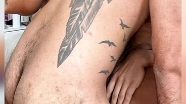 Sexo gostoso entre os mineiros Marcelo debian e Petrick Garcia