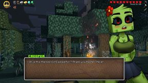 Minecraft Horny Craft - Part 6 - a Really Hot Creeper Babe by Loveskysanhentai