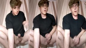 an attractive twink s intense anal jumping resulted in an anal orgasm and cum flowing without hands.