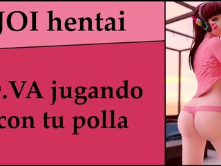 D.VA quiere jugar con tu polla. JOI en español.
