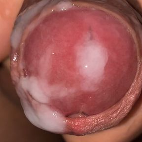 EXTREME CLOSE UP handjob - MASIVE CUMSHOT