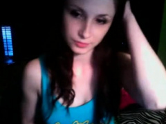 cute tight teen flashes on webcam chat