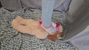 Chrissy old sock trample