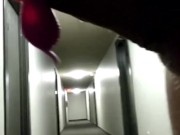 Naked in my apartment hallway with a vibrating ring!