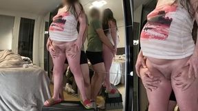 9th Month Surprise: Standing Fun with My Playful Partner