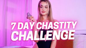 ONE WEEK CHASTITY CHALLENGE - CEI Chastity Training Tasks
