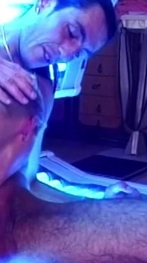 Tanning Bed Threesome Blonde Slut Devoured and Double Pounded