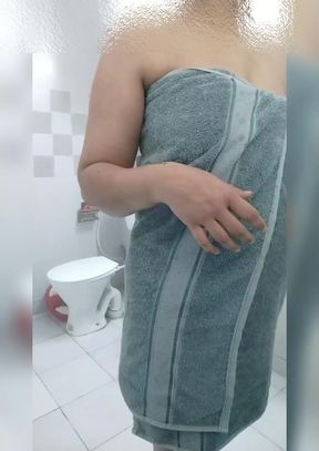 Indian MILF Shower Striptease