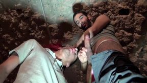 Philip fucked in basement by Arab discret friend of Malik