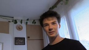 Bathing twink beauty gets fucked hard in the butt