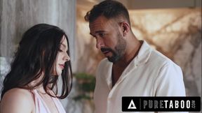PURE TABOO Resentful Man Locks Stepbrother Outside &amp; Sneaks In To Fuck His Stuck Wife Maddie Wren