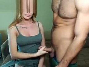 Stunning Webcam Model Jerks His Cock 01