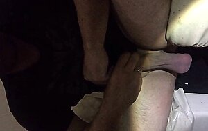 Long Low-Hanging Balls on a Big-Cocked Amateur Hunk