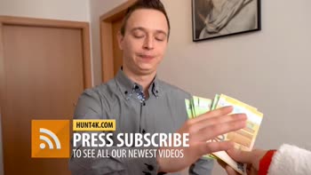 Hunting for Cash: Hunter Seduces Teen (18+)'s GF for a Steaming Blowjob